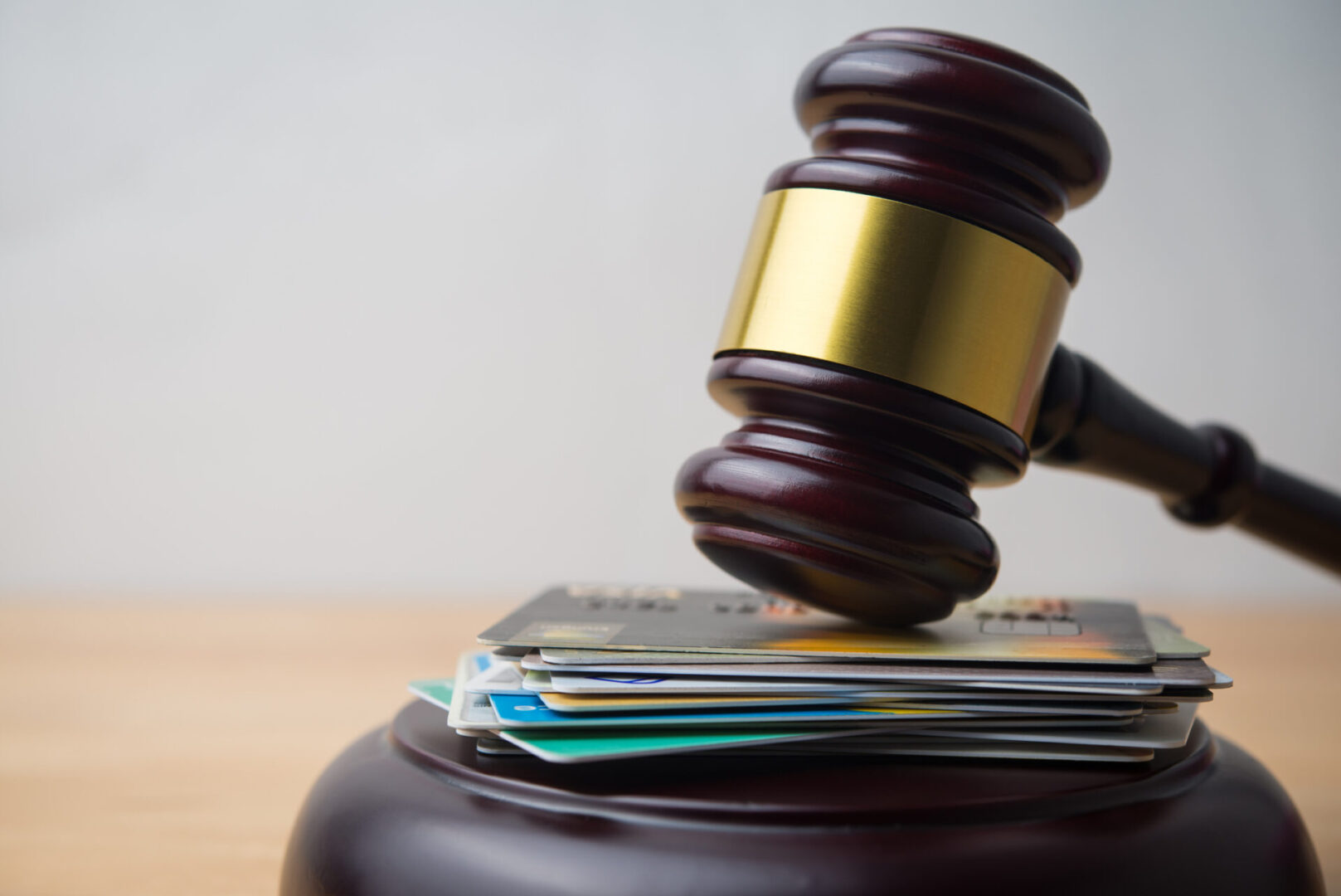 Legal action on credit debts